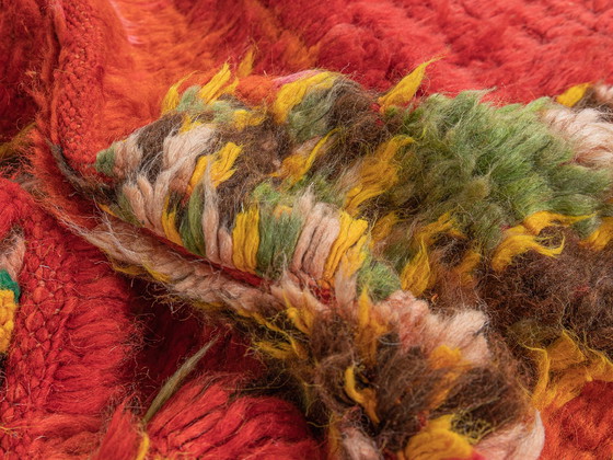 Image 1 of vintage Boujad, berber vloerkleed, 160 x 329 cm