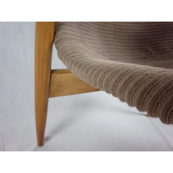 Image 1 of Vintage fauteuil van Miroslav Navrátil, Tsjecho-Slowakije - jaren 1950