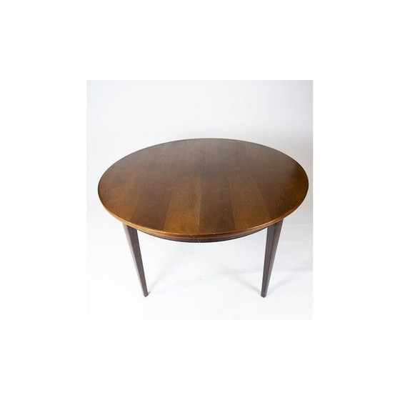 Image 1 of Vintage palissander eettafel van Omann Junior 1960