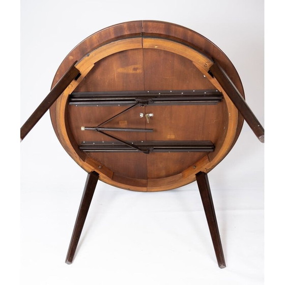 Image 1 of Vintage palissander eettafel van Omann Junior 1960