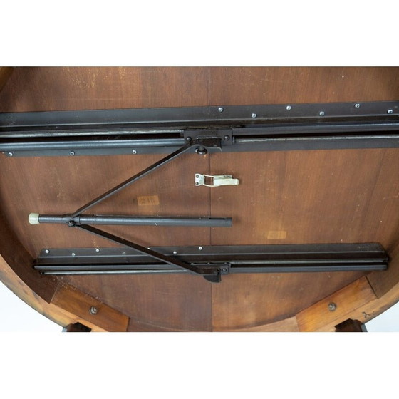 Image 1 of Vintage palissander eettafel van Omann Junior 1960