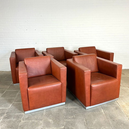 5 x Walter Knoll Elton 407 fauteuils