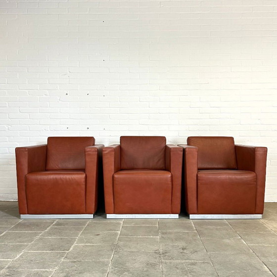 Image 1 of 5 x Walter Knoll Elton 407 fauteuils