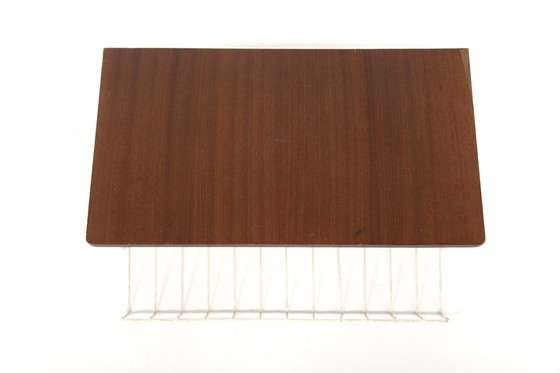 Image 1 of  Mahoniehouten wandplank, Zweden, 1950