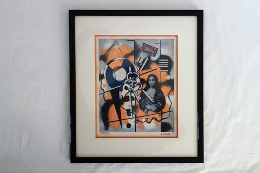 Fernand Léger, "La Joconde Et Les Clés" 1930, Litho