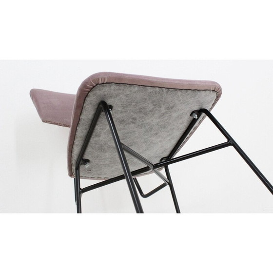 Image 1 of Set van 4 vintage Italiaanse eetkamerstoelen, jaren 1950