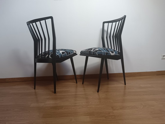 Image 1 of Stoelen (set van 6) Deigner Maurizio Tempestini Zeldzaam