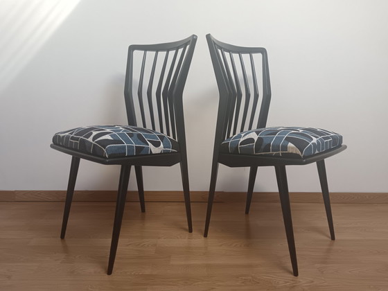 Image 1 of Stoelen (set van 6) Deigner Maurizio Tempestini Zeldzaam