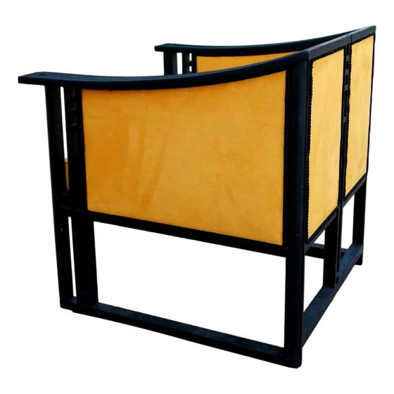 Image 1 of Vintage fauteuil model 61960 van giorgetti jaren 1980