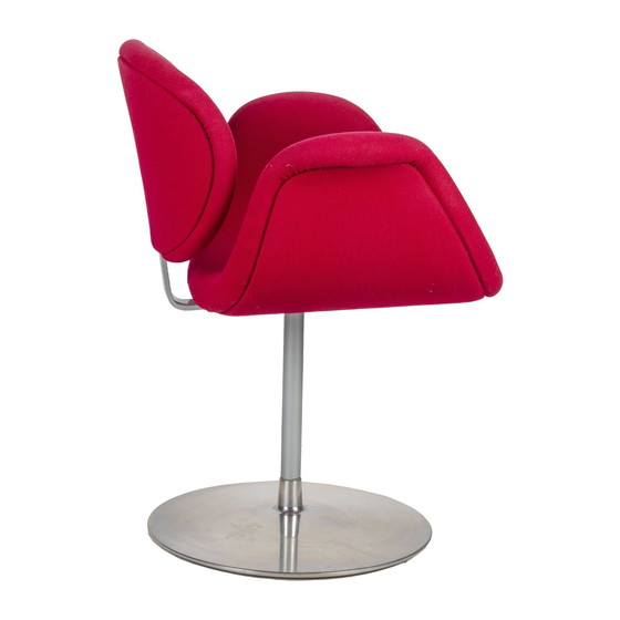 Image 1 of Red Tulip Chair By Pierre Paulin For Artifort