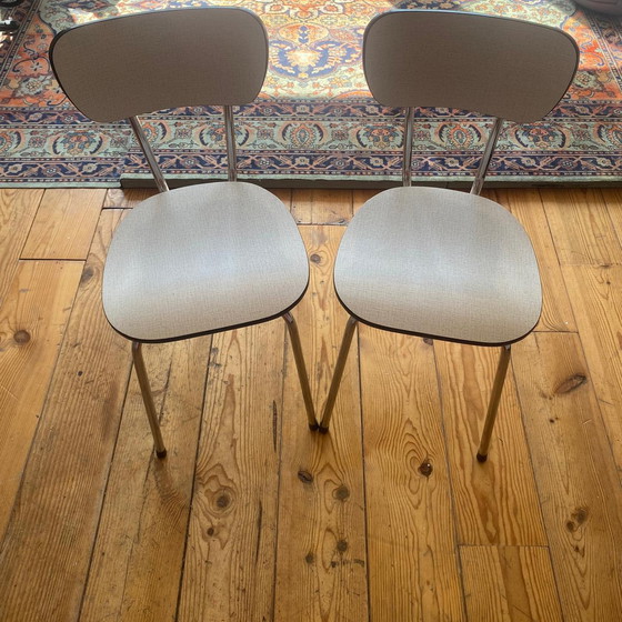 Image 1 of 2x Formica stoelen