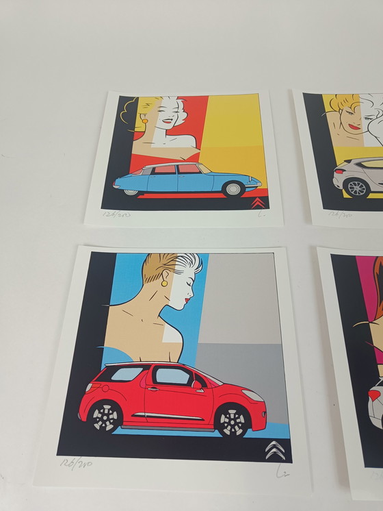 Image 1 of Luc Verschuuren – Pop Art prenten gelimiteerd – Citroën