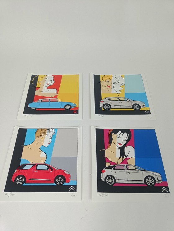 Image 1 of Luc Verschuuren – Pop Art prenten gelimiteerd – Citroën