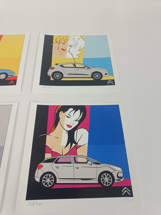 Image 1 of Luc Verschuuren – Pop Art prenten gelimiteerd – Citroën