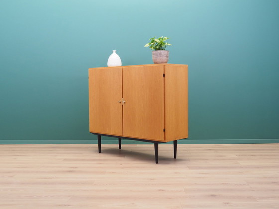 Image 1 of Essenhouten kabinet, Deens ontwerp, 1970S, Productie: Denemarken