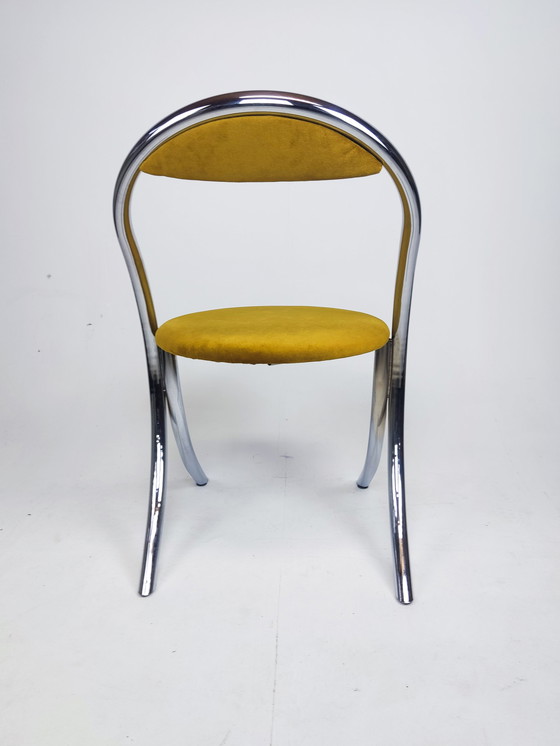 Image 1 of 4x Vintage Italiaanse eetkamerstoel