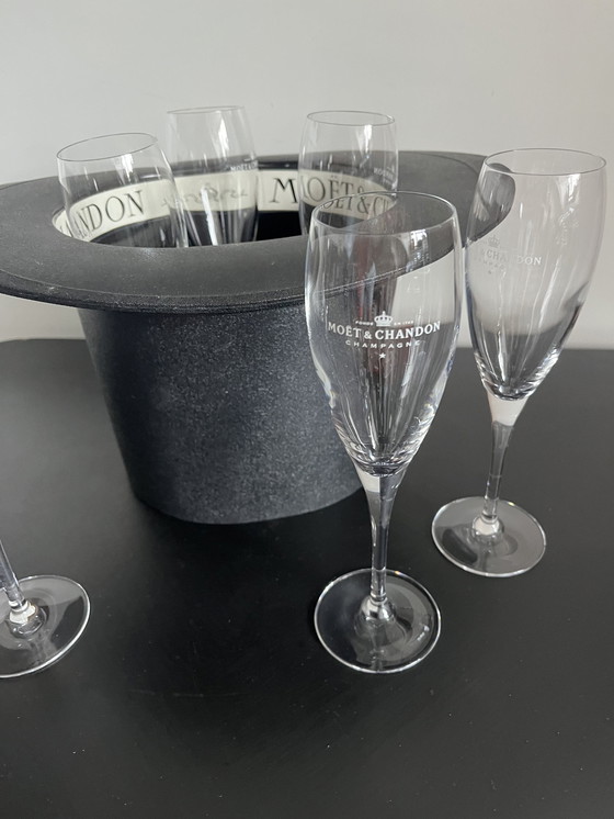 Image 1 of Moët et Chandon hoge hoed set