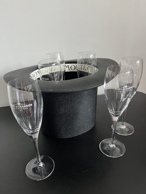 Image 1 of Moët et Chandon hoge hoed set