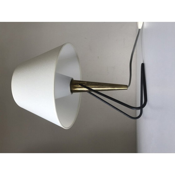 Image 1 of Vintage lamp van metaal en messing, jaren 1960