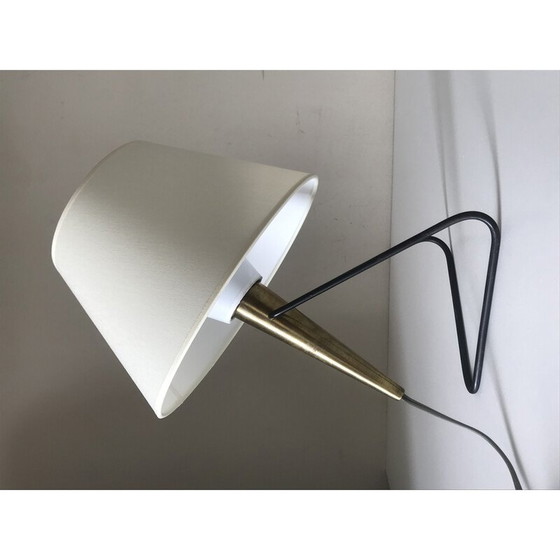 Image 1 of Vintage lamp van metaal en messing, jaren 1960