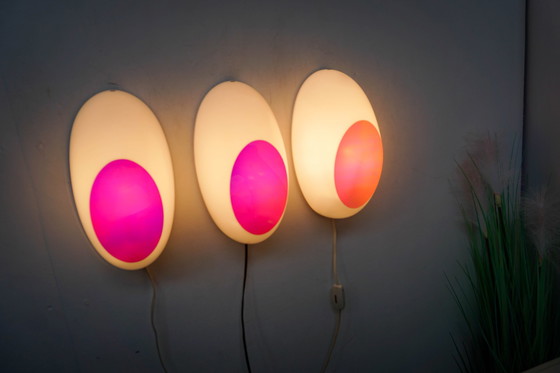 Image 1 of 3x Luceplan Goggle D52 Wandlamp