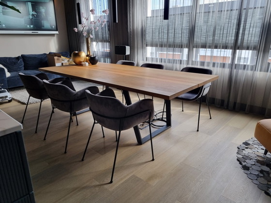 Image 1 of BoConcept massief eiken tafel