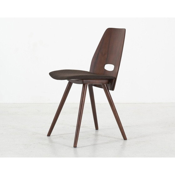 Image 1 of Set van 4 vintage stoelen van Frantisek Jirak voor Tatra Nábytok, Tsjechië 1960