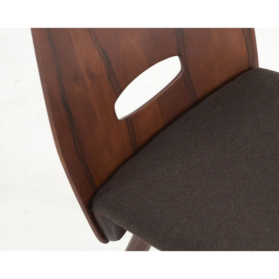 Image 1 of Set van 4 vintage stoelen van Frantisek Jirak voor Tatra Nábytok, Tsjechië 1960