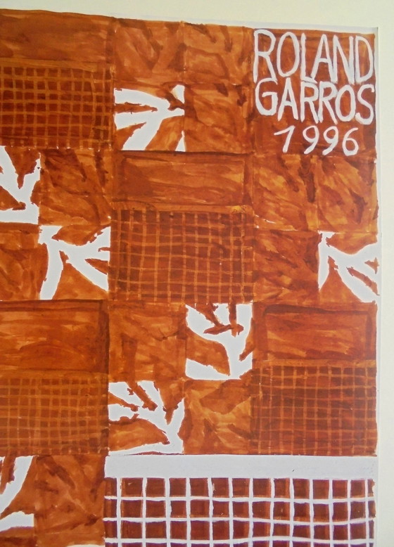 Image 1 of Meurice- Original Poster Roland Garros 1996 - Lelong Gallery , Paris