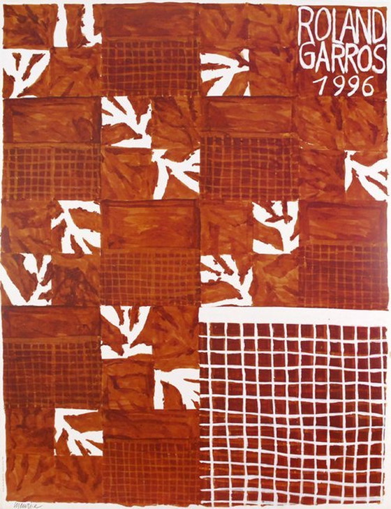 Image 1 of Meurice- Original Poster Roland Garros 1996 - Lelong Gallery , Paris