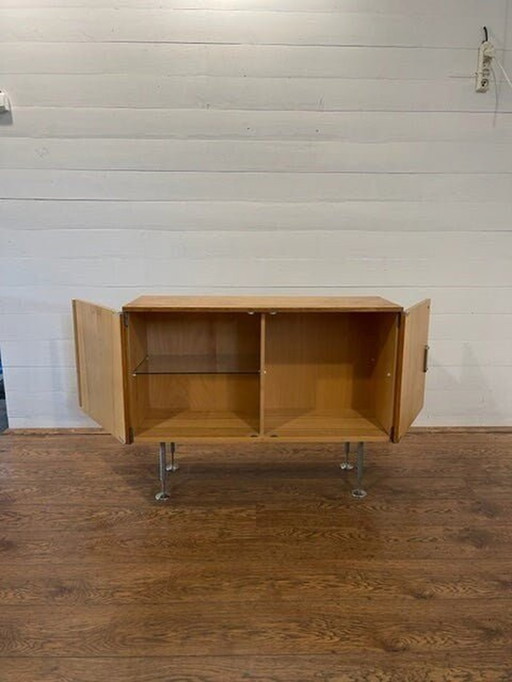 Vintage dressoir van Jitona bruin met deuren