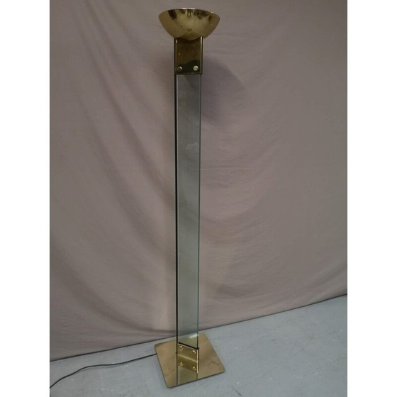 Image 1 of Vintage "laser uplighter" vloerlamp van Max Baguara voor Lamperti, 1970