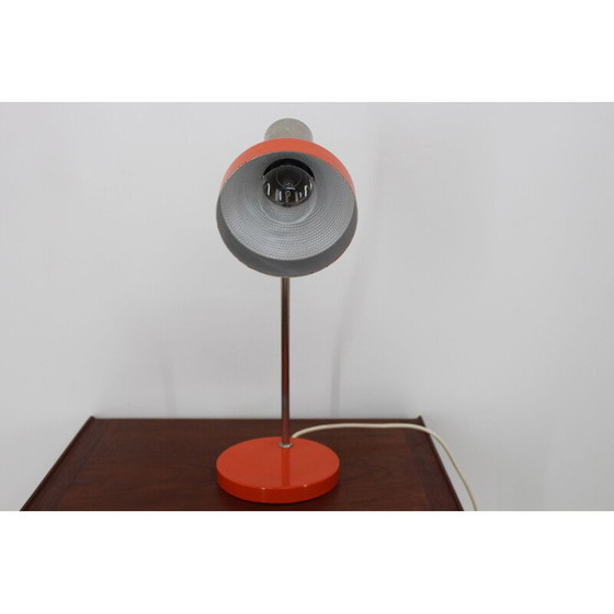 Image 1 of Mid Century oranje tafellamp, Gemany, jaren 1960