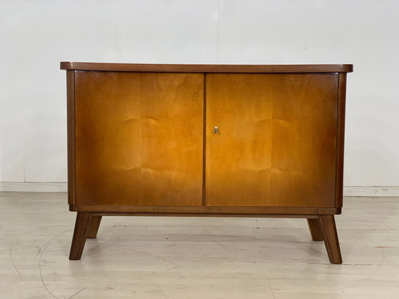 Image 1 of Mid Century ladekast dressoir kast hal kast vintage