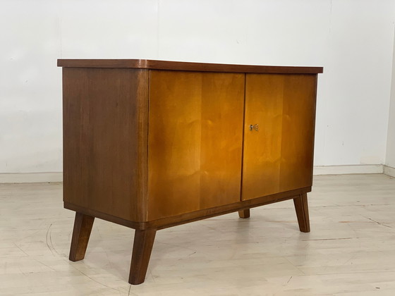 Image 1 of Mid Century ladekast dressoir kast hal kast vintage