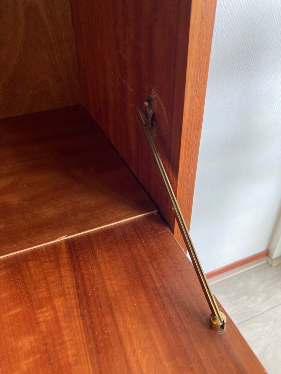 Image 1 of Retro vintage mid-century secretaire/highboard