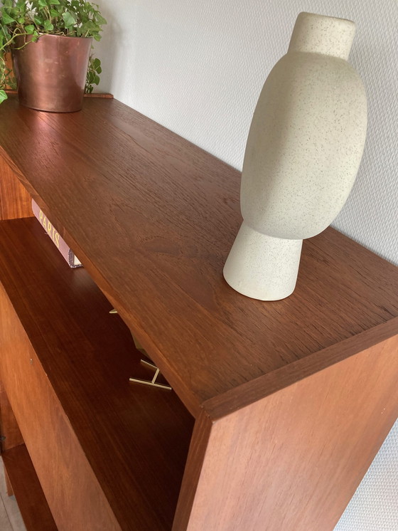 Image 1 of Retro vintage mid-century secretaire/highboard