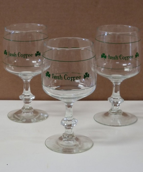 Image 1 of 2128 Vintage Irish Coffee Glazen Koffieglazen