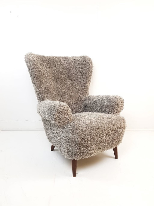 Vintage Artifort Fauteuil Herenmodel Theo Ruth Doodle