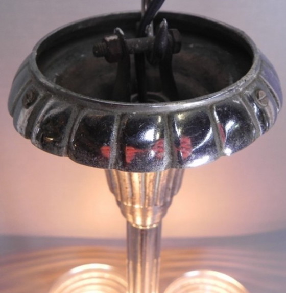 Image 1 of Art Deco hanglamp G. Leleu