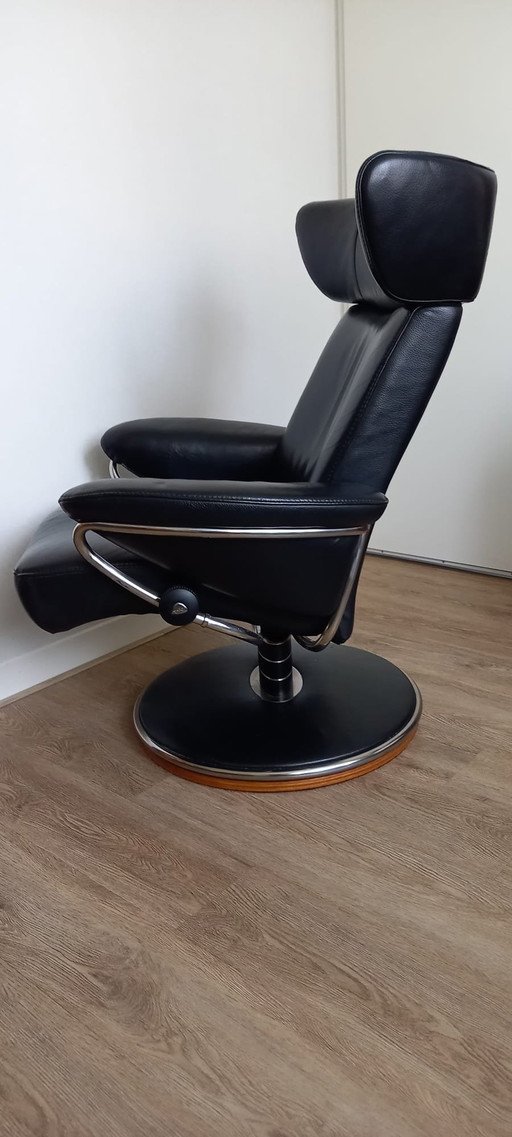 Jazz Elkhorn Relaxfauteuil En Hocker