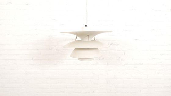 Image 1 of Vintage Hanglamp | Louis Poulsen | Charlottenburg | Wit