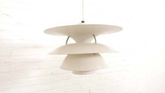 Image 1 of Vintage Hanglamp | Louis Poulsen | Charlottenburg | Wit