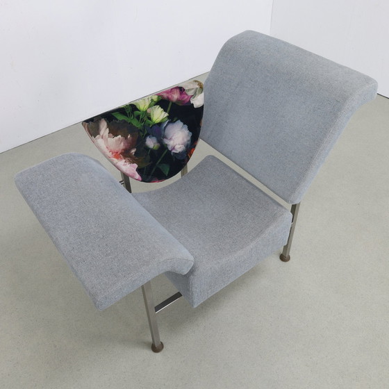 Image 1 of Postmoderne Design Fauteuil Groeten Uit Holland Rob Eckhardt, Rvs Versie!