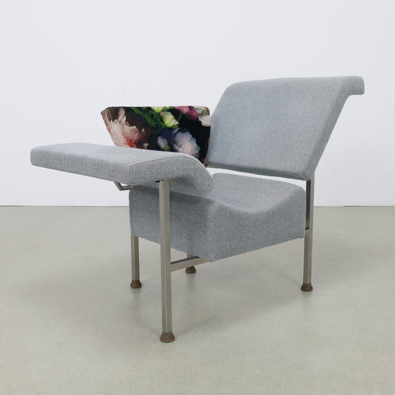 Image 1 of Postmoderne Design Fauteuil Groeten Uit Holland Rob Eckhardt, Rvs Versie!