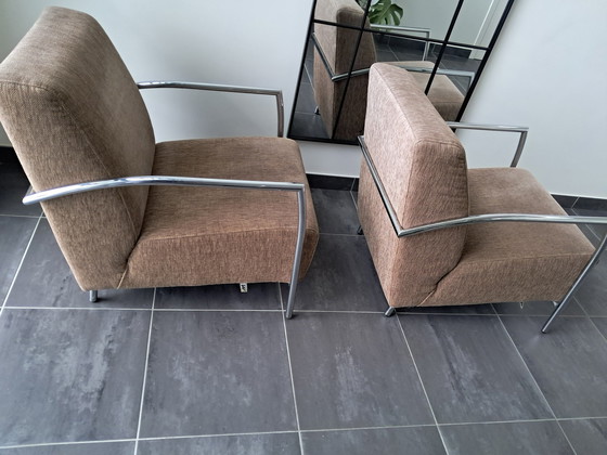 Image 1 of 2x Montel Design fauteuils