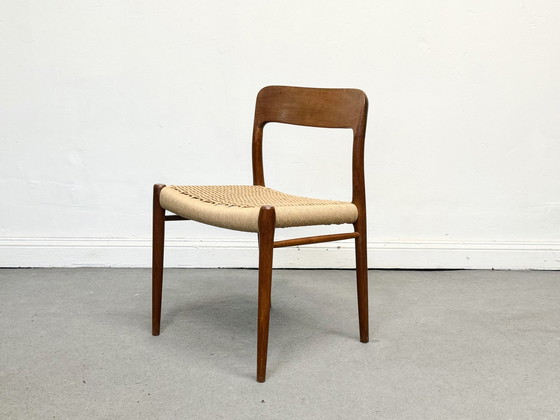 Image 1 of 4 RAR Niels Moller Model 75 Stoelen MidCentury Teak 1950