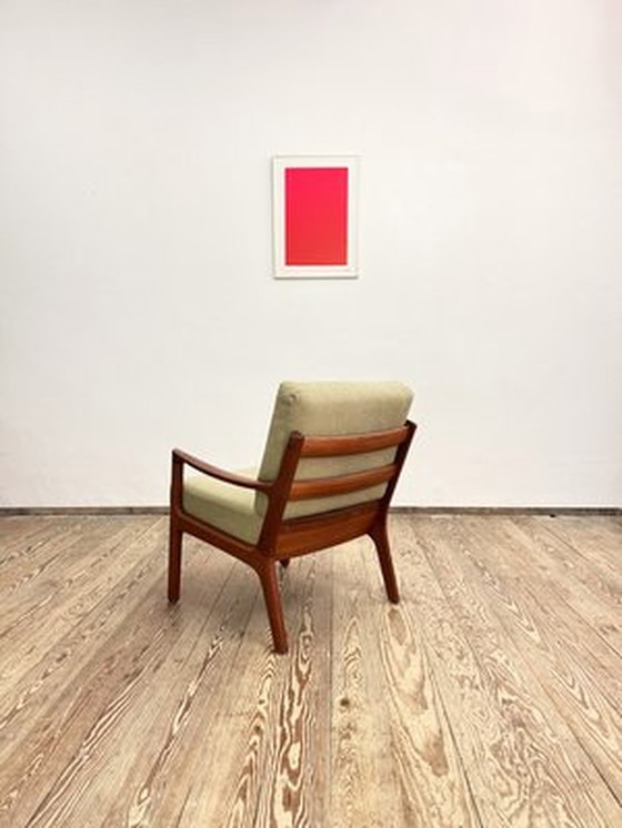 Image 1 of Fauteuil // Teakhouten fauteuil van Ole Wanscher voor France and Son, Denemarken, 1950