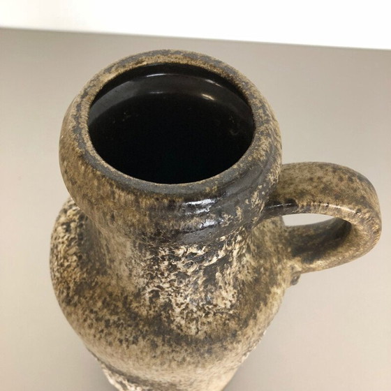 Image 1 of Vintage grote meerkleurige vaas Fat Lava, Scheurich 1970