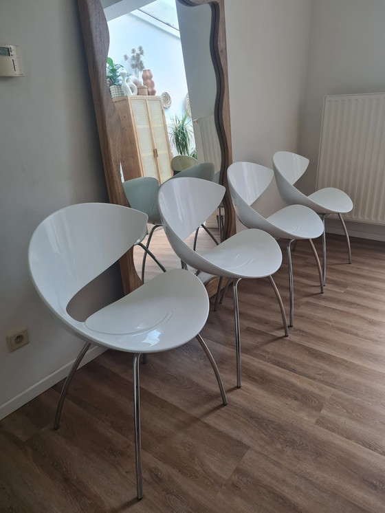 Image 1 of 4x Twist Chairs Italian Design